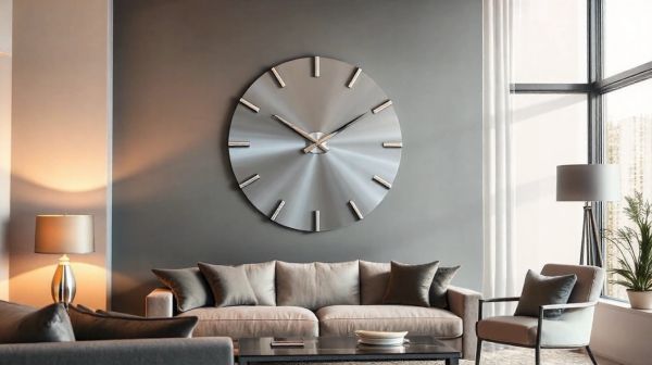 5 motivations pour intégrer une horloge métallique dans votre déco