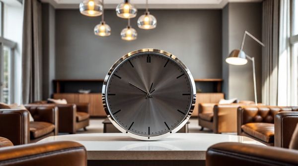 5 motivations pour intégrer une horloge métallique dans votre déco
