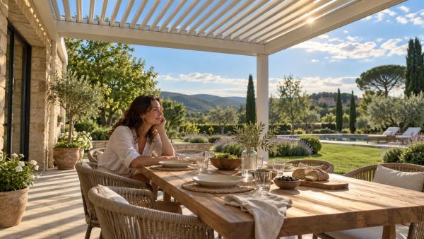 Les avantages d’une pergola bioclimatique pour votre confort extérieur