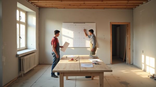 Rénovation d'appartement dans le 95 : le calendrier réel d'un chantier