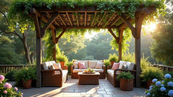 Vivez confortablement à l'extérieur grâce à la pergola bioclimatique